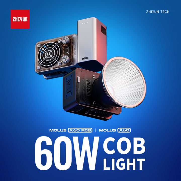 Zhiyun X60 Combo 60W LED Video Light, Bi-Color CCT India