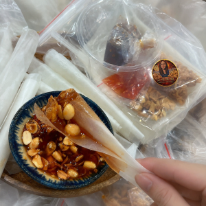 Combo 2 Bịch Bánh Tráng Phơi Sương Tây Ninh Me Cay & Muối Hành Phi Ăn Liền Nhà Mẹ Mía