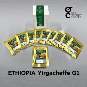 DripBag ETHIOPIA Yirgacheffe 10bags กาแฟดริป TravelPack by GET COFFEE ROASTER ใช้เมล็ดกาแฟอาราบิก้าที่คัดสรรมาอย่างดี