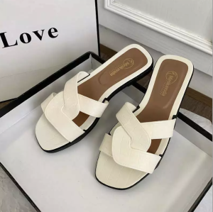 Holbrook Women Slippers Summer Flat Sandals Casual Beach Slides PVC Soft Bottom Anti-Slip Outdoor JBD-237