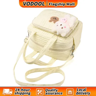 【Fast delivery】 Stylish Cartoon Baby Diaper Bag Spacious Organizer with Multiple Compartments for Travel and Daily Mom Needs