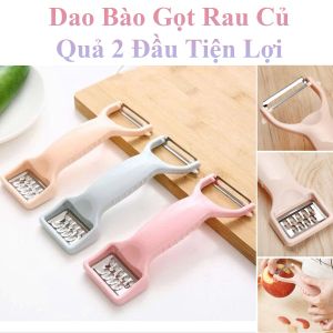 Dao Bào Gọt Rau Củ Quả 2 Đầu Tiện Lợi