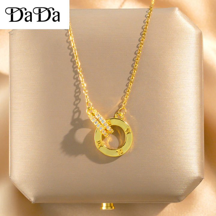 18K Saudi outlet Gold - charm / pendant double