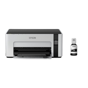 Epson M1100 EcoTank Monochrome Printer Putih - Kapasitas Dua Lembar Print Speed 6000 Pages Garansi Resmi 4 Tahun