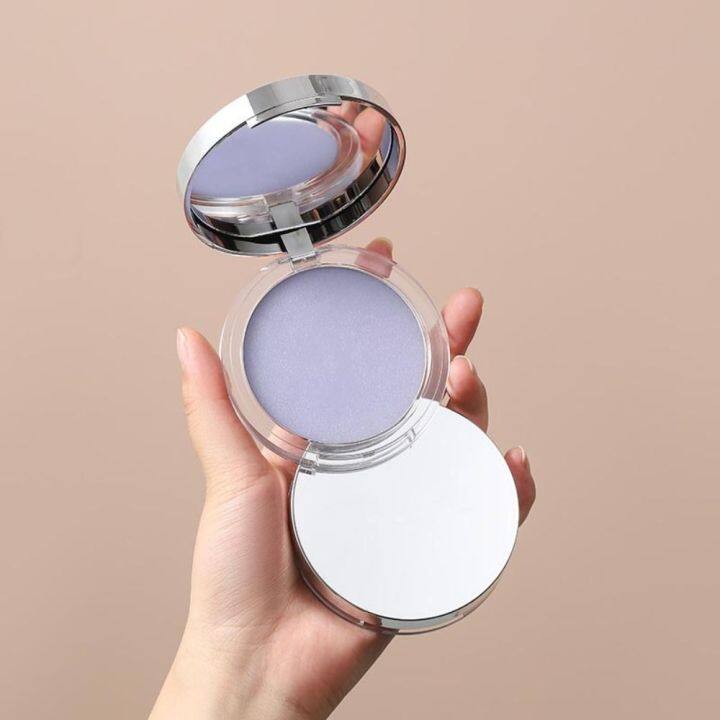 Cfomvx Shop Lavender Nude Face Pressed Powder Longlasting Oil Control