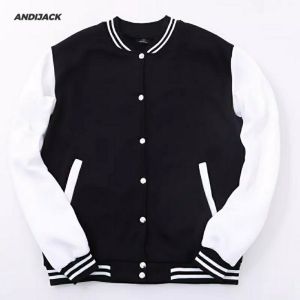 Jaket Varsity Baseball SF OVERSIZE M-XXL -TERMURAH/Jaket Wanita Korea/Jaket Bomber Varsity Baseball