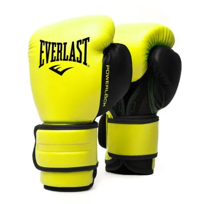 Everlast Powerlock New Style 2nd Generation Men Women Sanda Training Boxing Gloves Adult Boxing Gloves Muay Thai Gloves