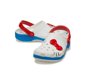 CrocsFanClub – Pb339 - sục kitty nơ đỏ người lớn size m4-m7 sục xinh