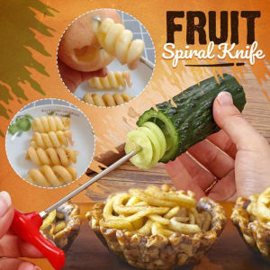 Kreatif Buah Sayur Spiral Twist Pisau Stainless Steel 921-10