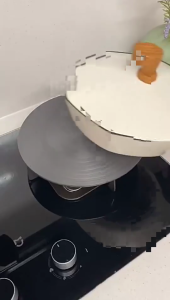 Tấm khuếch tán nhiệt hiệu quả tấm dẫn nhiệt cho nhôm bếp ga dày 6mm có thể gập lại và di động