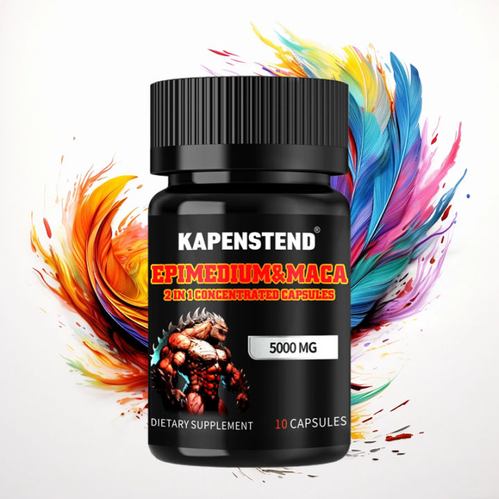 Epimedium and Maca Improve endurance and performance Contains