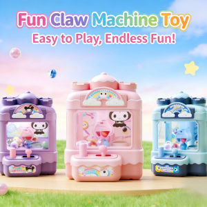Mini Cartoon Claw Machine Toy for Kids Parent-child Interactive Toy Birthday Gift for Childrens