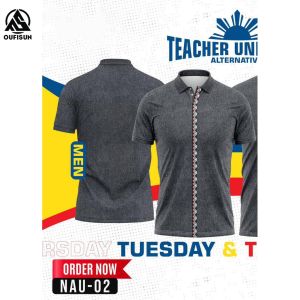 [Oufisun] Deped Uniform 2025 Full Sublimation Deped Tshirt Teachers Uniform Monday To Thursday Deped Polo Shirt For Man And Women