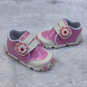 R-Shoes - Sepatu Anak Perempuan Baby Prewalker Loafer Shoes Bunga  Bunyi Cit Cit 6 Bulan sd 3 Tahun