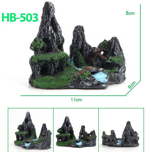 Tiểu Cảnh Núi Non Bộ - Lâu Đài Hoang - Núi Lửa - Rặng San Hô Trang Trí Bể Cá - Mô Hình Mini Trang Trí Bể Cá Nhiều Mẫu Lựa Chọn