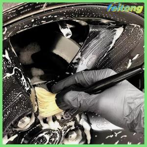 【feitong】🚕🚕【HOT SALE】 3 PCS Car Exterior Interior Detail Brush Boar Hair Bristle Brushes For Car Cleaning Auto Detail Tools Dashboard Cleaning Brush