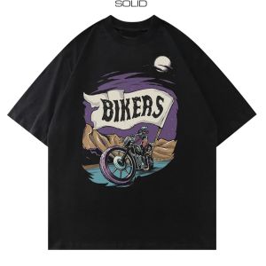 PAKAIAN KAOS  PRIA WANITA DEWASA TEBAL 24S  / KAOS DISTRO BANDUNG / BIKERS KEREN
