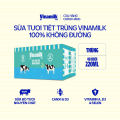Thùng 48 bịch Sữa tươi tiệt trùng không đường Vinamilk 100% Sữa tươi 220ml. 