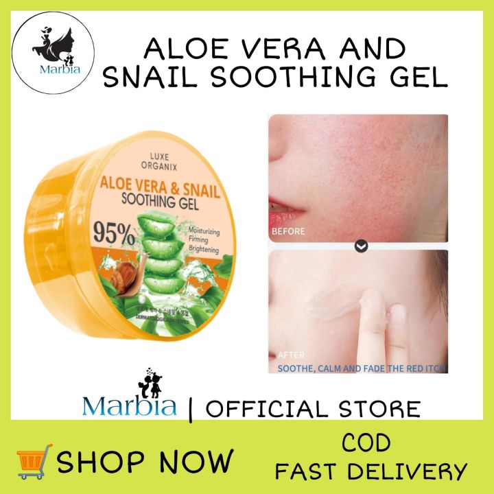 Original Summer Girl Aloe Vera & Snail Soothing Gel for All Type of