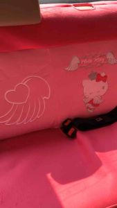 ชุดหุ้มเบาะหลัง#คิตตี้นางฟ้าทูโทน#พร้อมส่ง ถูกที่สุด#ใส่ตกแต่งรถ เพื่อความสวยงาม#เนื้อผ้าหนา นุ่มลื่น เงางาม#สินค้าคุณภาพ ราคาประหยัด