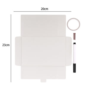 DIY Homemade Reward Birthday Valentines Day Greeting Cards Fun Creative Flame Love Scratch Card Sheet Rectangular Gift Packaging Party Promotion Scratch off Stickers