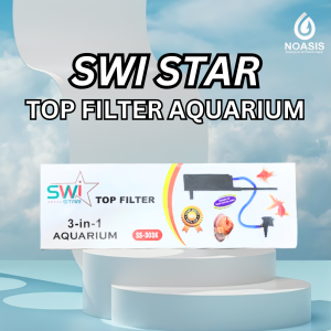 SWI STAR Top Filter Box Aquarium 3 in 1 SS - 303 K SS303K Akuarium Aquascape