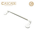 Cascade Suction Towel Holder L 58.5 cm x W 5.4 cm x H 11.8 cm Made of ABS Plastic and Stainless Steel Material. 