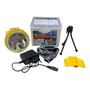 ORIGINAL!!! Senter Kepala Selam 40Wat Kawachi LS-740B/LS-740A Cahaya Putih DAn Cahaya Kuning