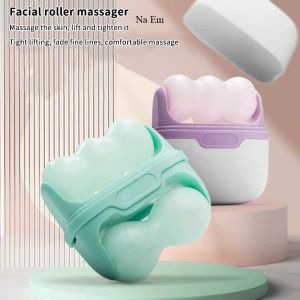 Con Lăn Massage Mặt Làm Lạnh Hai Đầu Nâng Cơ Săn Chắc Da Giảm Bọng Mắt Thu Nhỏ Lỗ Chân Lông Kèm Nắp Bảo Vệ Tiện Lợi