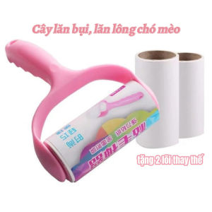 Set Cây lăn bụi làm sạch bụi bẩn quần áoga giườnglông chó mèocó lõi lăn bụi thay thế