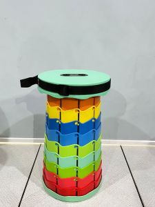 Kursi Lipat Portable Telescopic Telescoping Kursi Lipat Pendek Kursi Jongkok Bangku Jengkok Dapur