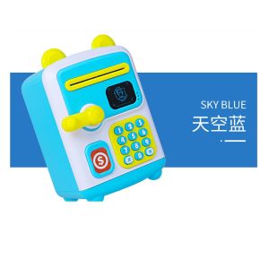 ElectronicPiggyBankATMPasswordMoneyBoxCashCoinsSavingBoxATMBankSafeBoxAutomatic