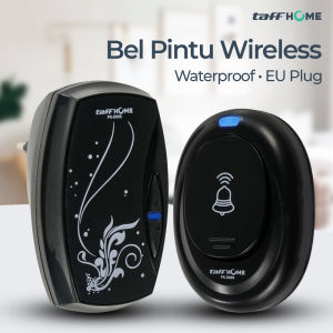 TaffHOME Bel Pintu Wireless Door Bell Waterproof EU Plug 36 Tunes - FK-D009