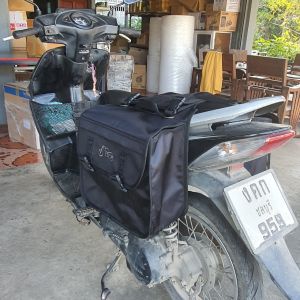 VT3  กระเป๋าพาดเบาะมอเตอร์ไซค์ ไซส์ เล็ก รุ่น แยกเบาะได้