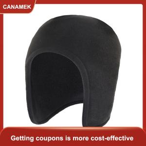 【CANAMEK 】 Winter Double-layer Fleece Hat - Outdoor Cycling Warm Ear Cover Cold Protection Thick Design For Warmth And Wind Resistance