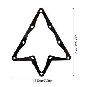 Rak Bola Billiard Bulat Magic Ball Rack Triangle Magic Ball Rack Sheet Segitiga Bola Billiard /Billiard Pro Segitiga