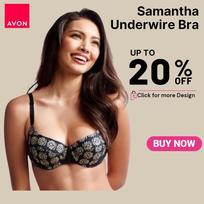 Avon Official Store SAMANTHA Underwire Bra for Women, Ultimate