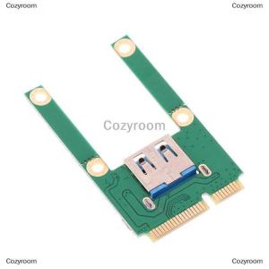 [COD] Cozyroom Mini PCI-E to USB3.0 Expansion Card Laptop Converter Riser Card W Screw Fittings