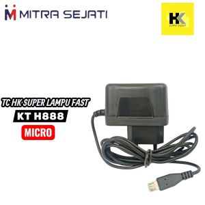 HK Travel Charger Super Lampu Fast KT-H888