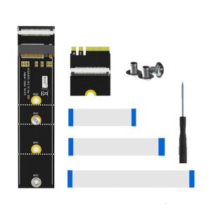 M.2 Key M Adapter 64Gbps Tốc độ nhanh M.2 Key M Để Key A + E Cáp nối Cho Máy Tính Công Nghiệp