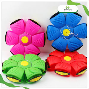 Đồ chơi bóng ném biến hình đĩa bay thành bóng cho bé – Bóng biến hình ngoài trời thông minh sáng tạo