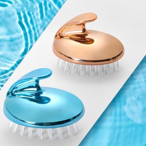 Silicone Shampoo Scalp Hair Massager / Head Body Scalp Massage Brush Comb / Hair Washing Comb Shower Brush Bath Spa Massage Brush