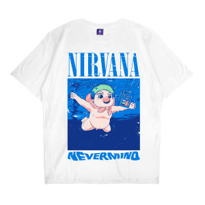 KIZARU T-Shirt Music Series NIRVANA BEELZEBUB WHITE