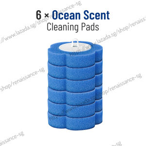 Disposable Toilet Brush Set | Built-in Detergent Brush | No-Touch Cleaning Pad | Wall Mounted Bathroom Cleaner