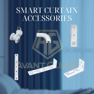 Avant Guard Smart Curtain Track Accessories | L-Curve Bracket