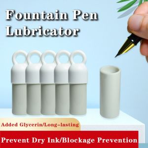 CANICECA 1pc Blockage Prevention Fountain Pen Lubricator Prevent Dry Ink No-wash Tip Wet Cleaner Portable Pen Tip Humidifier Student