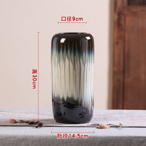 Modern Minimalist Creative Ceramic Vase Dried Flowers Flower Arrangement Bedroom Home Living Room TV Cabinet Entrance Dining Table Decoration
