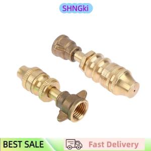 SHNGki Agriculture Brass Missile Nozzle Straight Jet +Mist Spray Adjustable Nozzle Electric Sprayer High Pressure Spraying
