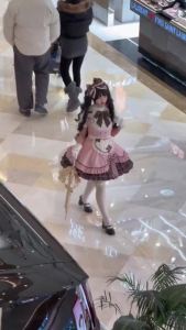 Vườn FCalice    Tóc Giả Ngắn Lolita với Kẹp Cua Đôi