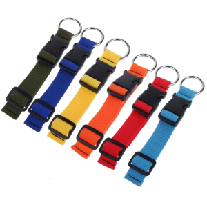 Add Bag Luggage Strap Coat Holder Gripper Handbag Clip Baggage Suitcase Backpack Circle Hook Adjustable Belt for Travel